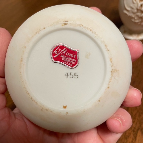 SET ✨ Vintage Lefton’s Vase and Trinket Box - Picture 4 of 9